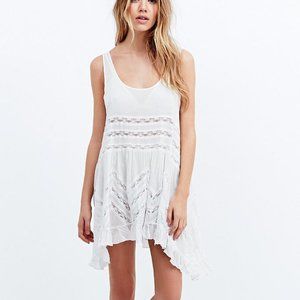 Free People Voile Lace Trapeze Slip Dress XS